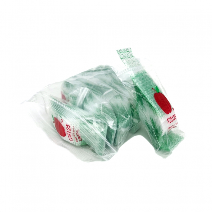 1000 Apple125125 Resealable Plastic Bags Green Alien 32x32mm