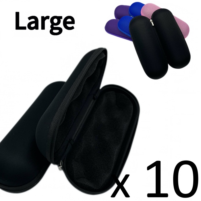 Ten Pack Wholesale Large Sweet Puff Pipe Cases Zip Lock