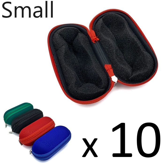 Ten Pack Wholesale Small Sweet Puff Pipe Cases Zip Lock