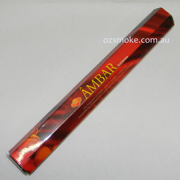 Sandesh Amber Hex Incense 20g