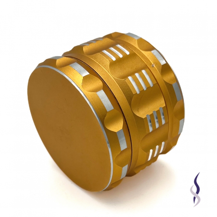 CNC 4Pieces 45mm Aluminium Grinder Gold