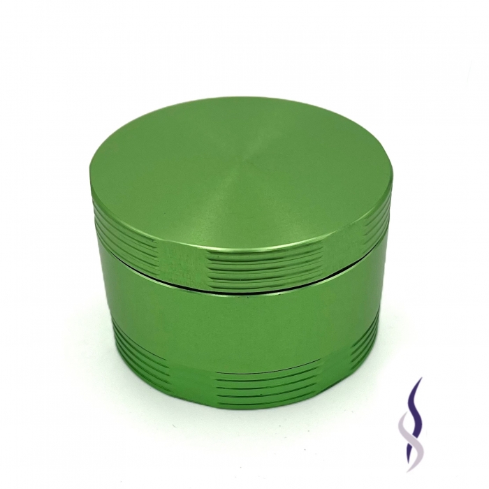 Classic Metallic 4Pieces D55mm Aluminum Herb Grinder Green