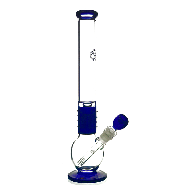 Arcadia The Mace Blue Full Glass Bong 44cm A902b 7192