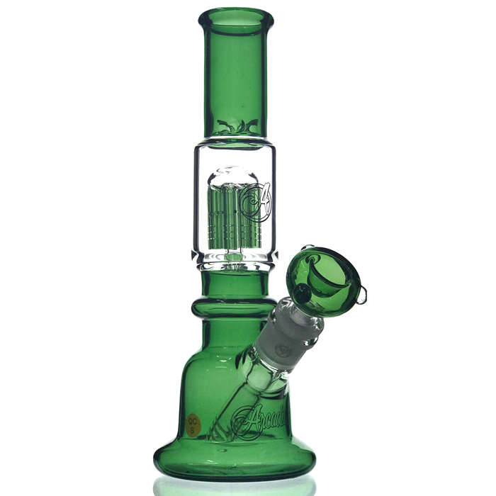 Arcadia The Hybrid Green Full Glass Bong 31cm