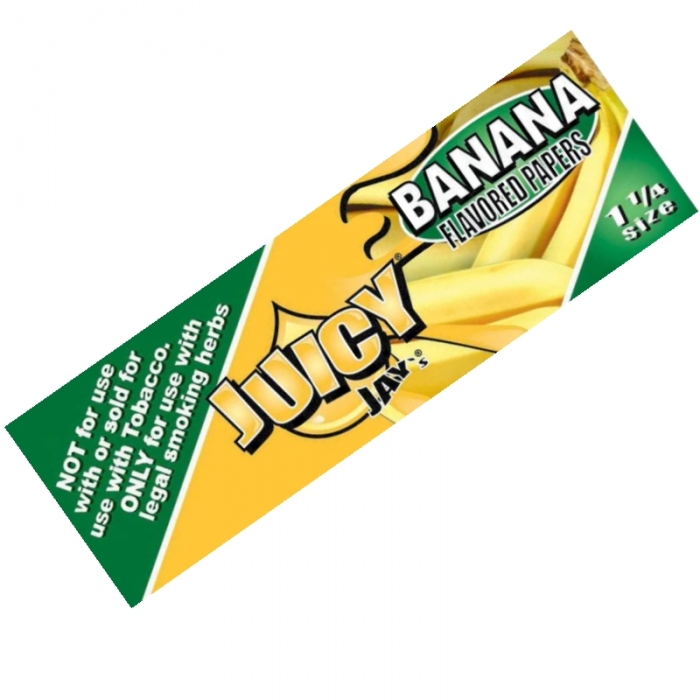 Juicy Jays 1.25 Flavour Rolling Paper Banana