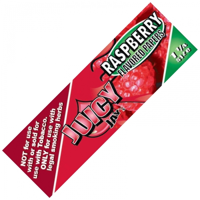 Juicy Jays 1.25 Flavour Rolling Paper Raspberry