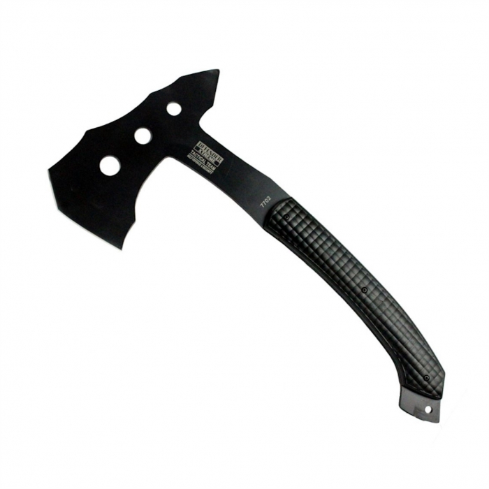 Defender Xtreme Black Stainless Blade Tactical Axe 7702 30cm
