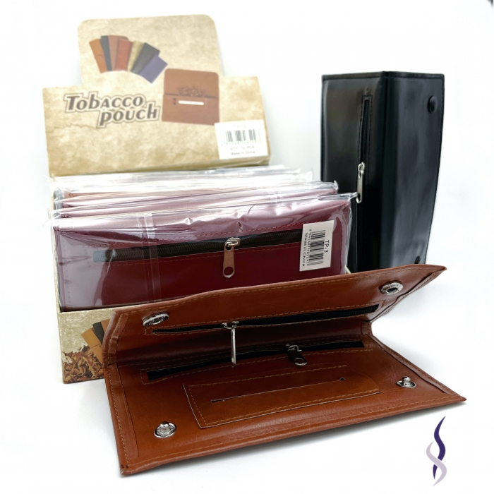 Tobacco Pouch PU Leather Portable Bag 50g