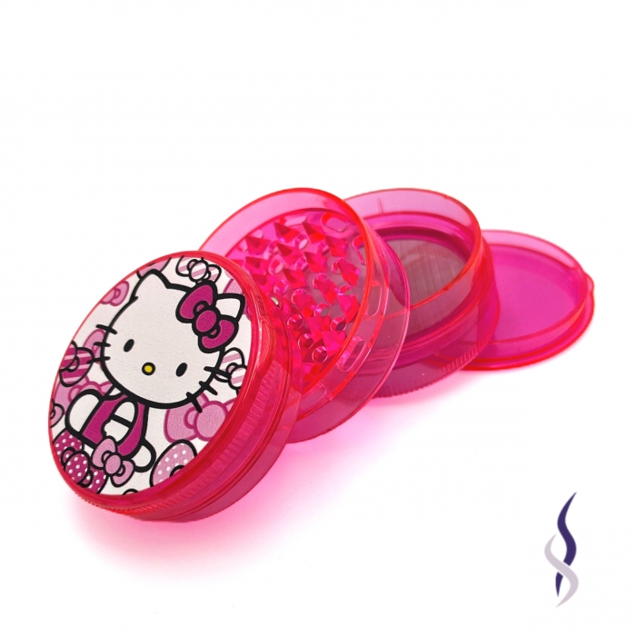 Hello Kitty 4 Piece Plastic Herb Grinder