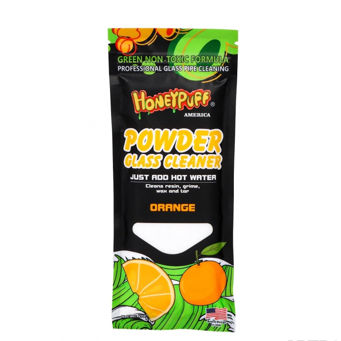 HoneyPuff Powdered Glass Cleaner Orange 57g