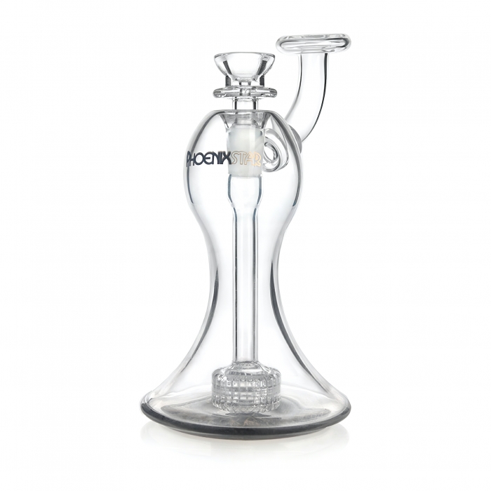 Phoenix Star Matrix Perc Bong 18cm Black